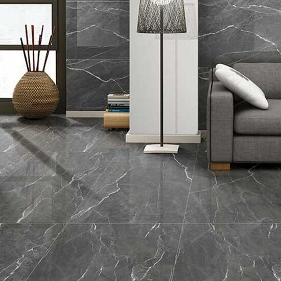 60×120 cm Marble Sugar Graphite / Sugar (~250 SEK/m²)